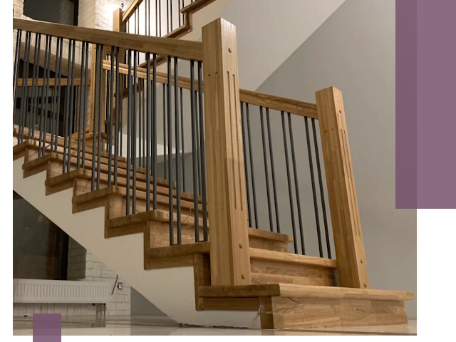 Реставрация деревянных и металлических лестниц в Петрозаводске