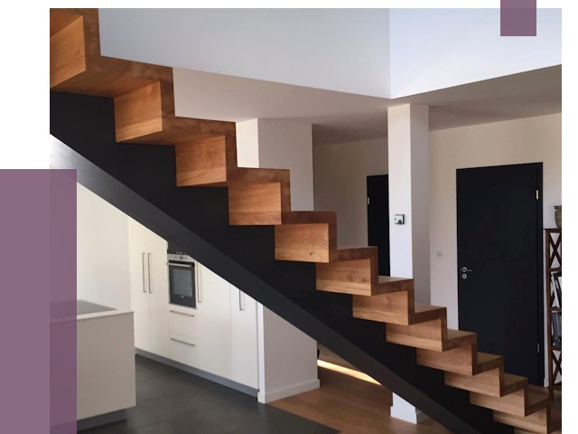 Изготовление деревянных лестниц в Петрозаводске от 86275 руб. | ПРОЛЁТ-Птр