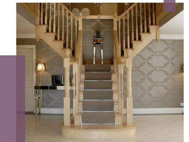 Монтаж деревянных лестниц в Петрозаводске от 7562 руб. 