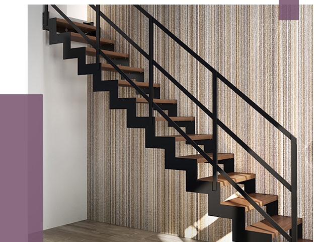 Изготовление металлических лестниц в Петрозаводске от 48213 руб. | ПРОЛЁТ-Птр