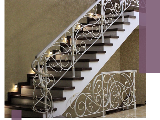 Кованые лестницы под ключ в Петрозаводске — изготовление и монтаж