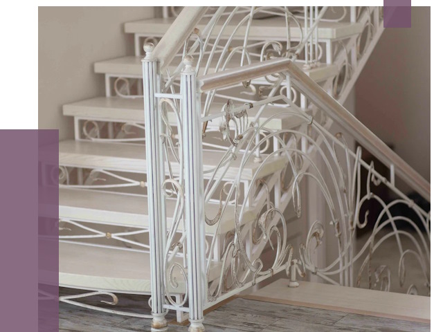 Изготовление кованых лестниц на заказ в Петрозаводске от 86275 руб. | ПРОЛЁТ-Птр