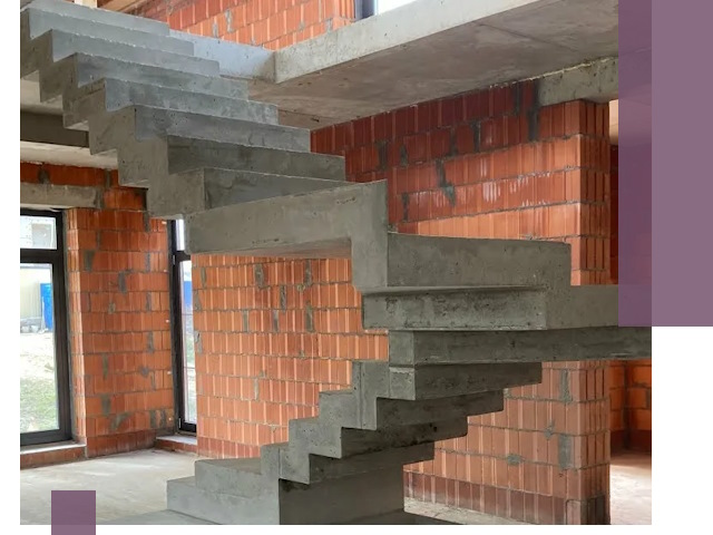 Изготовление бетонных лестниц под ключ в Петрозаводске