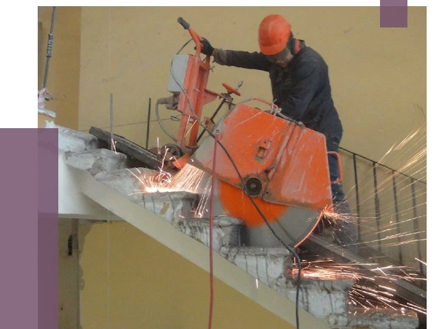 Демонтаж бетонных лестниц в Петрозаводске от 4568 руб. за м2 | ПРОЛЁТ-Птр