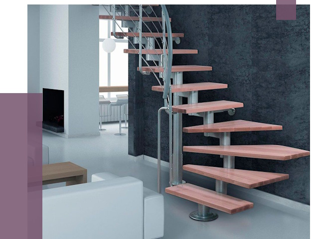 Модульные лестницы в Петрозаводске от 16748 руб. — купить в ПРОЛЁТ-Птр