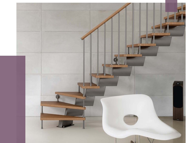 Монтаж модульных лестниц в Петрозаводске от 6293 руб. 