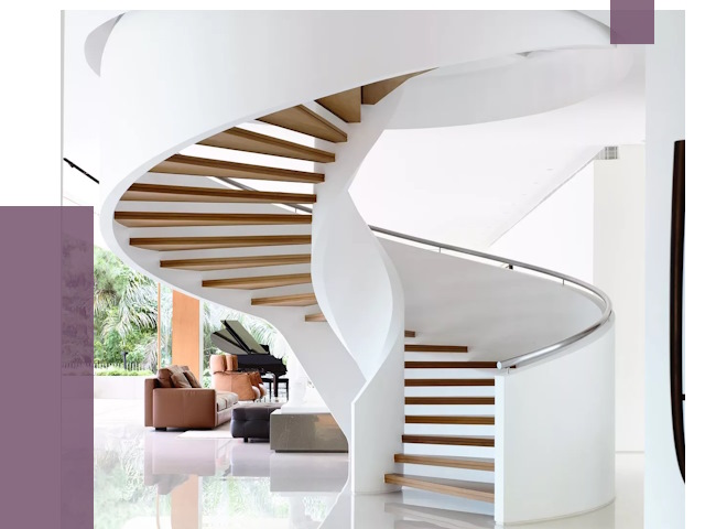 Винтовые лестницы в Петрозаводске под ключ от 48213 руб. | ПРОЛЁТ-Птр