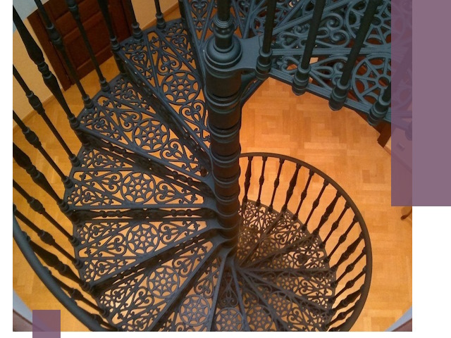 Винтовые лестницы под ключ в Петрозаводске: производство и монтаж