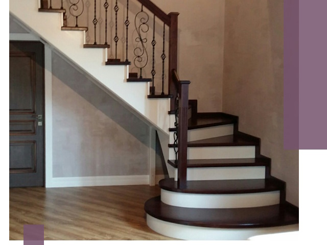 Изготовление Г-образных лестниц под ключ в Петрозаводске