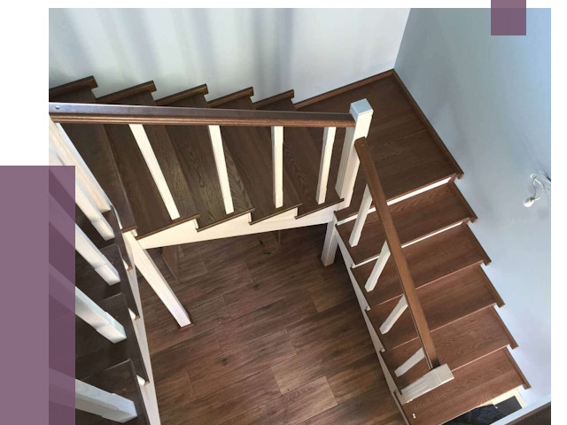 Изготовление П-образных лестниц в Петрозаводске от 15073 руб.