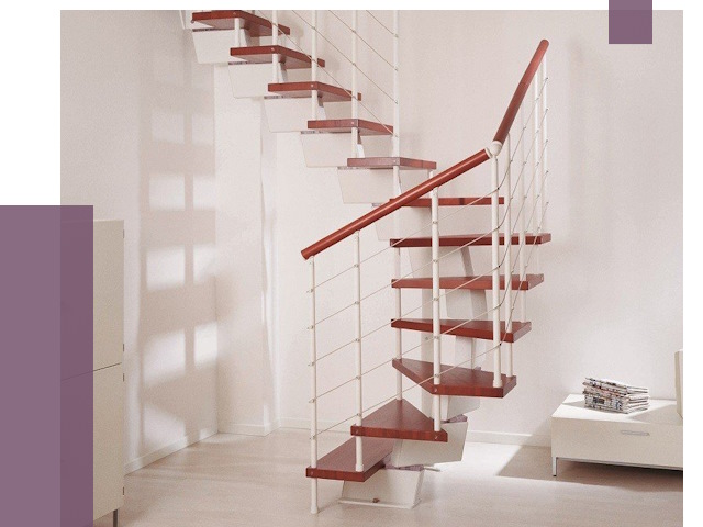 Изготовление лестниц на больцах в Петрозаводске от 9643 руб. | ПРОЛЁТ-Птр