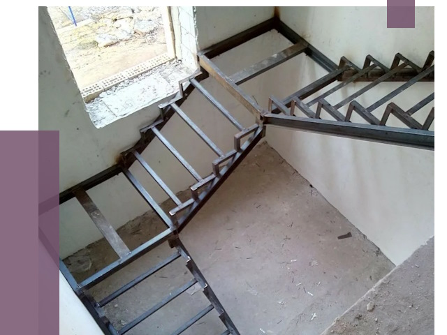 Монтаж лестниц на металлокаркасе в Петрозаводске от 12688 руб. — ПРОЛЁТ-Птр