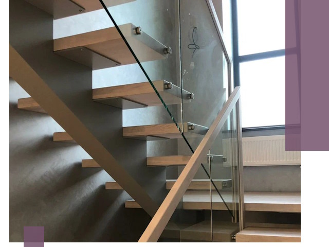 Изготовление лестниц на монокосоуре в Петрозаводске с монтажом и гарантией