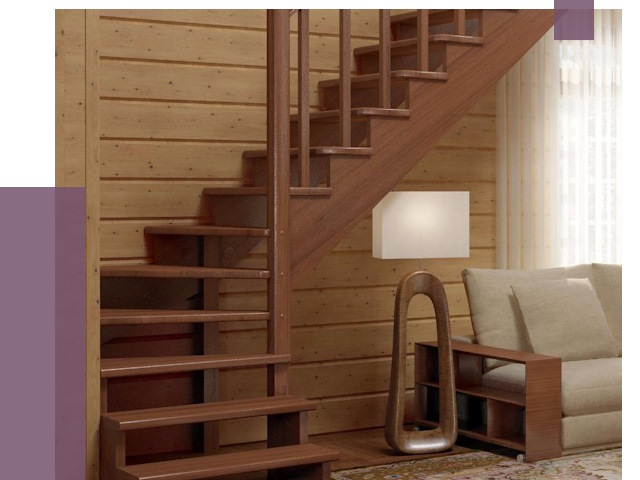 Лестницы эконом класса в Петрозаводске от 18118 руб. бюджетные решения