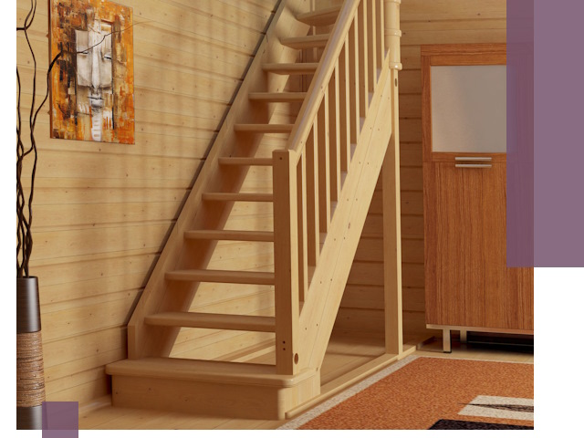 Лестницы эконом класса под ключ в Петрозаводске — недорого и быстро