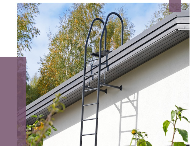 Лестницы на крышу в Петрозаводске от 18981 руб. — монтаж и монтаж ПРОЛЁТ-Птр