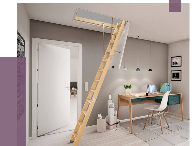 Чердачные лестницы в Петрозаводске — от 14464 руб. | ПРОЛЁТ-Птр