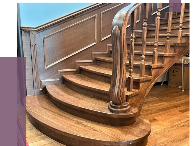 Дубовые лестницы под ключ в Петрозаводске от 175088 руб. — ПРОЛЁТ-Птр