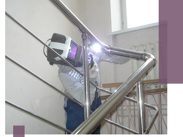 Монтаж перил и ограждений качественно в Петрозаводске