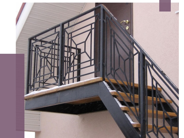 Металлические перила в Петрозаводске от 4263 руб.  | ПРОЛЁТ-Птр