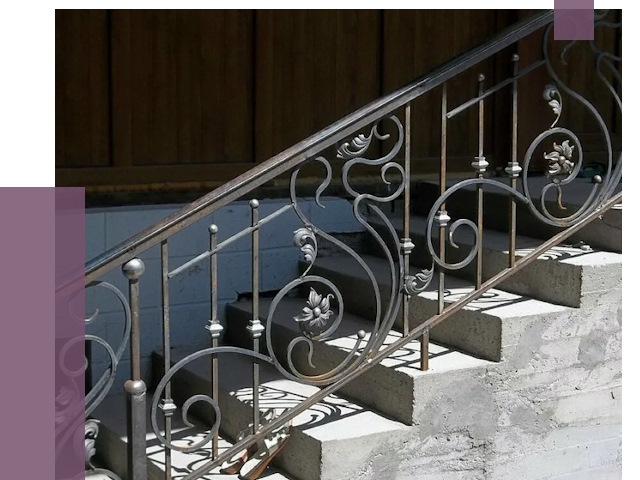 Кованые перила в Петрозаводске от 8628 руб. под ключ — качество от ПРОЛЁТ-Птр