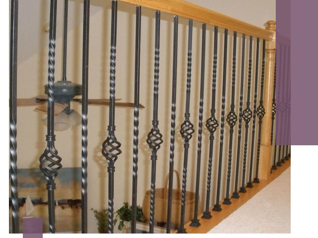 Изготовление и монтаж кованных перил в Петрозаводске под ключ