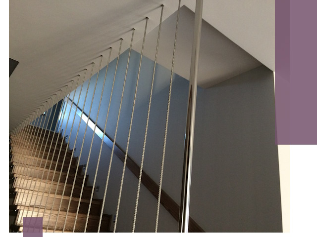 Тросовые перила под ключ в Петрозаводске — производство и монтаж