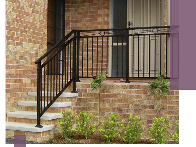 Уличные перила из металла под ключ в Петрозаводске