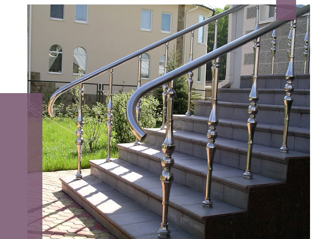 Перила для крыльца в Петрозаводске от 10658 руб. — монтаж ПРОЛЁТ-Птр