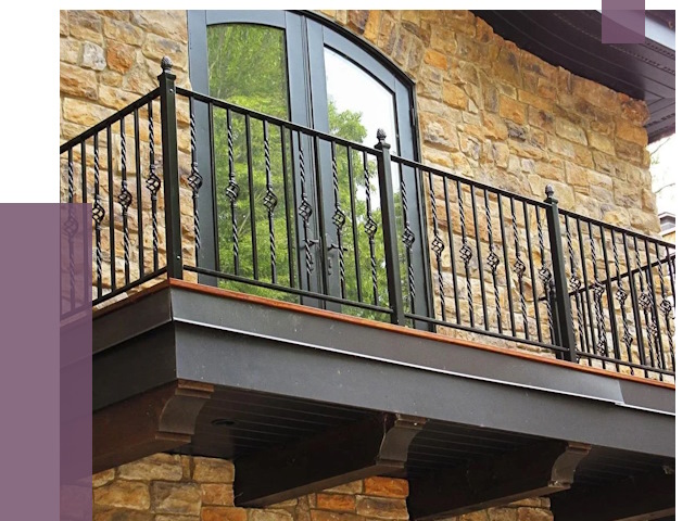 Балконные ограждения в Петрозаводске от 7968 руб. — купить | ПРОЛЁТ-Птр