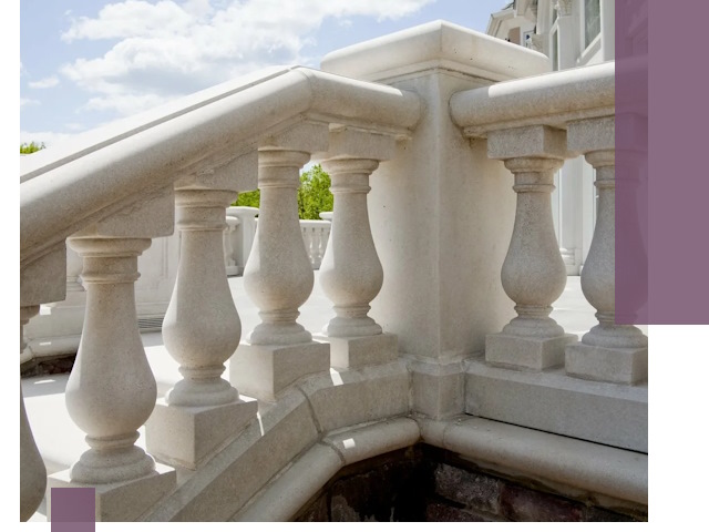 Балюстрады из металла и камня под ключ в Петрозаводске