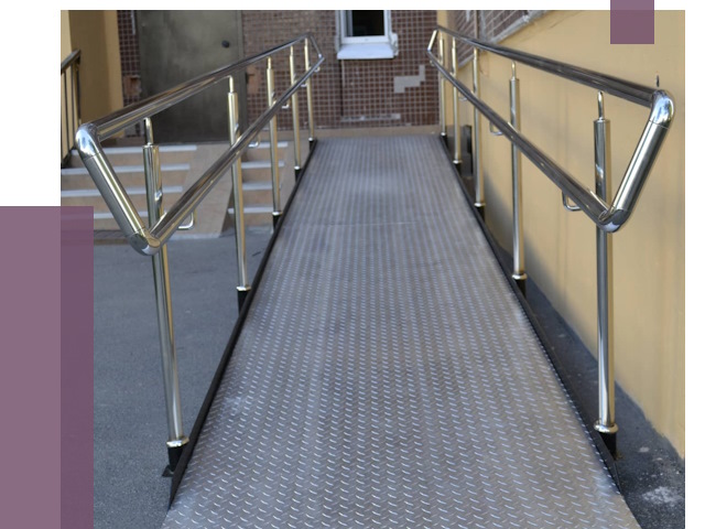 Пандусы в Петрозаводске от 12180 руб. — установка для инвалидов | ПРОЛЁТ-Птр