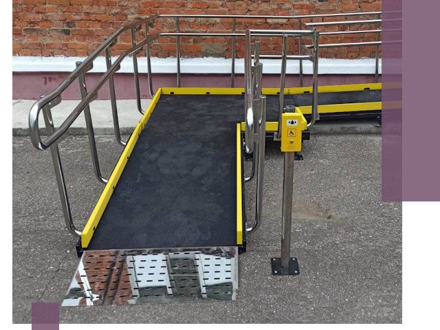 Изготовление наклонных пандусов для инвалидов в Петрозаводске