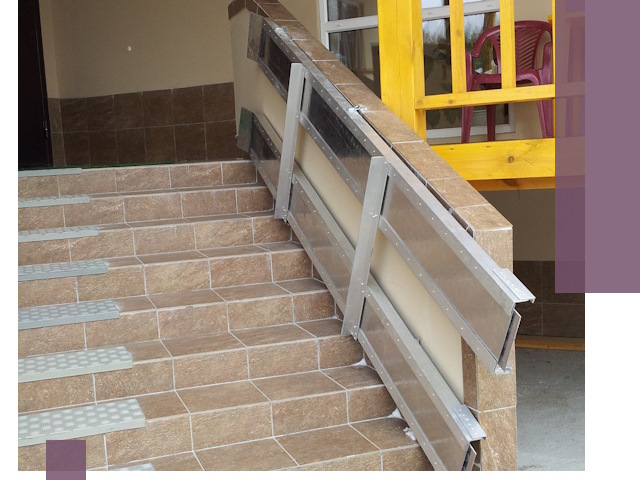 Откидные пандусы под ключ в Петрозаводске — монтаж и демонтаж