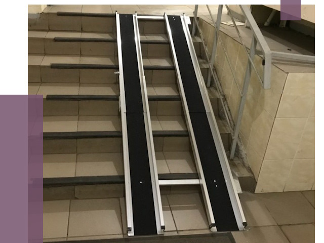 Установка пандуса в подъезд в Петрозаводске от 7917 руб. под ключ | ПРОЛЁТ-Птр