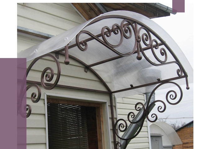 Изготовление козырьков в Петрозаводске от 7308 руб. — заказать | ПРОЛЁТ-Птр