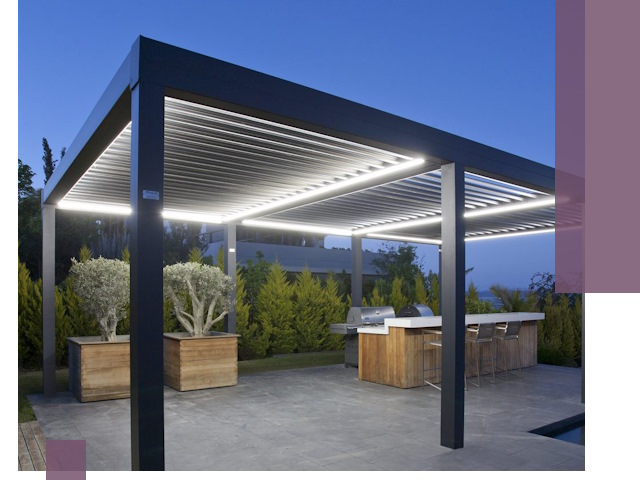 Навесы отдельно стоящие под ключ в Петрозаводске из металла и поликарбоната