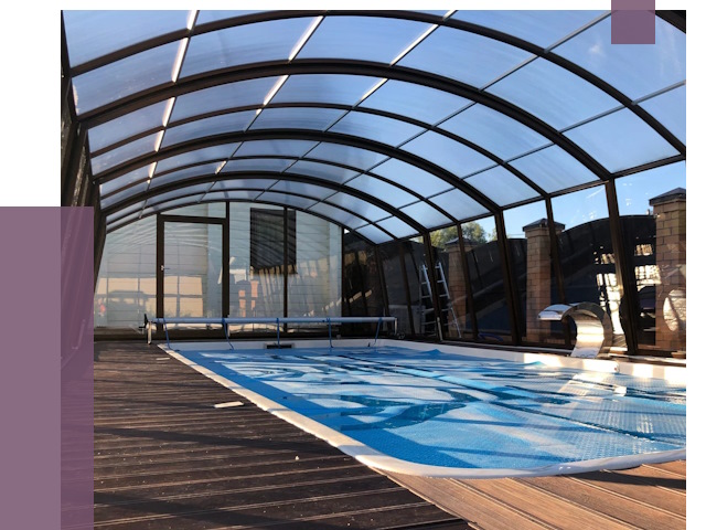 Навесы для бассейна в Петрозаводске от 16646 руб. под ключ | ПРОЛЁТ-Птр