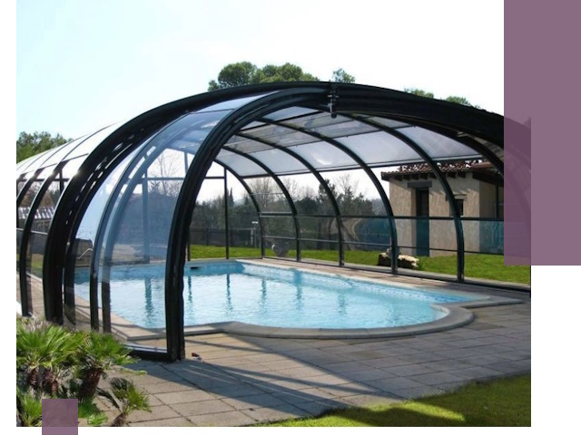 Навесы для бассейна в Петрозаводске: изготовление и монтаж под ключ