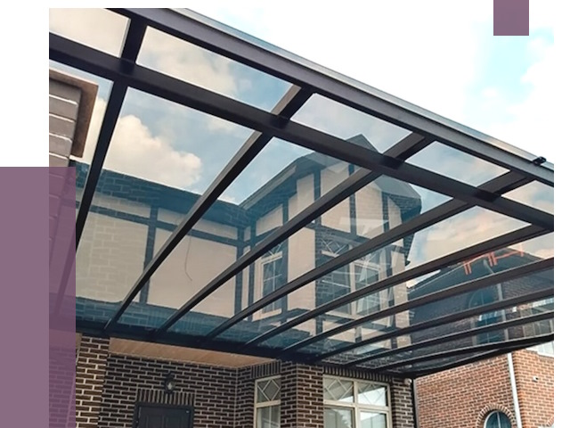 Навесы из поликарбоната в Петрозаводске от 8546 руб. под ключ — ПРОЛЁТ-Птр