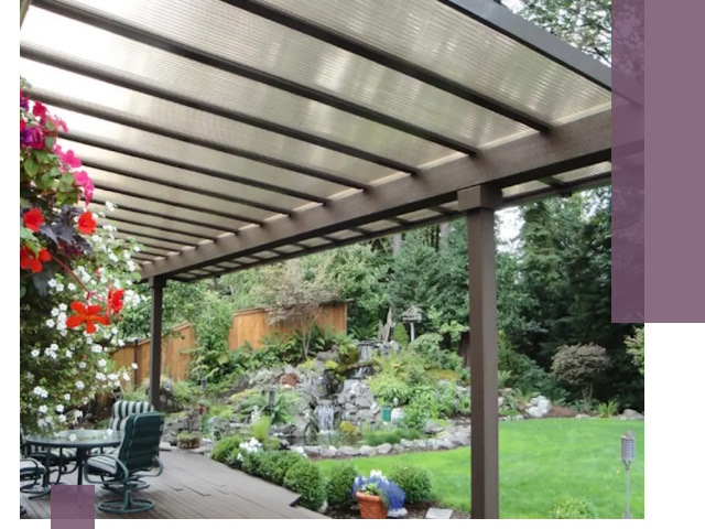 Навесы из поликарбоната под ключ в Петрозаводске быстро и надёжно