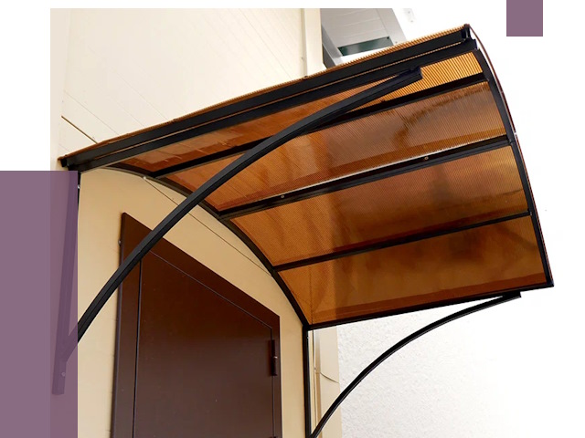 Недорогие козырьки в Петрозаводске от 7531 руб.  | ПРОЛЁТ-Птр