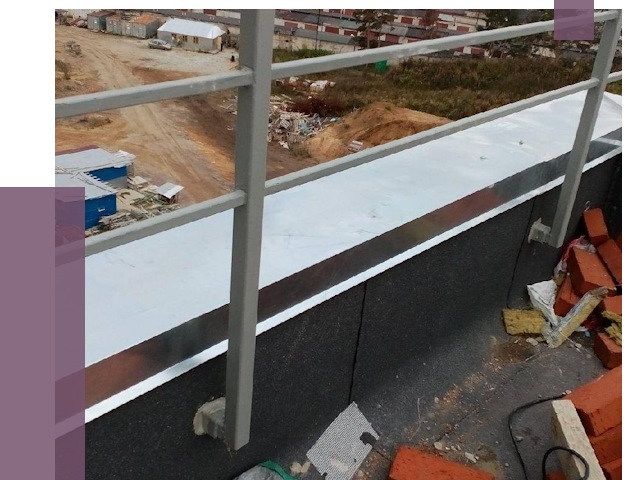 Монтаж парапетов в Петрозаводске от 4263 руб.  | ПРОЛЁТ-Птр