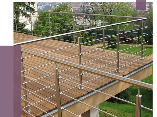 Алюминиевые парапеты в Петрозаводске под ключ от 7714 руб. 