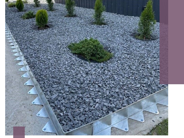 Оцинкованные металлические бордюры под заказ в Петрозаводске