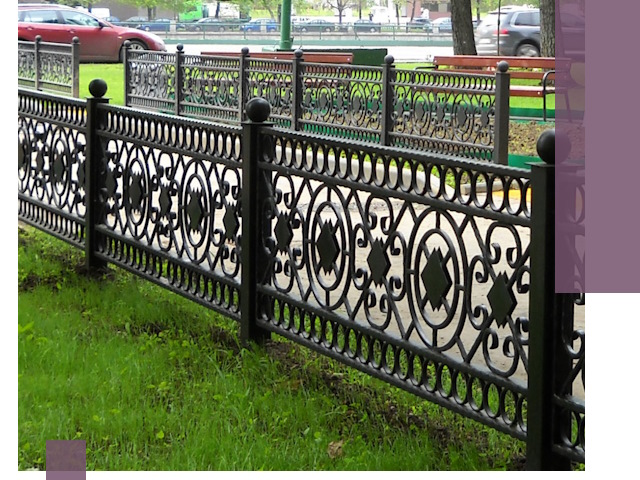 Секционные газонные ограждения под ключ в Петрозаводске