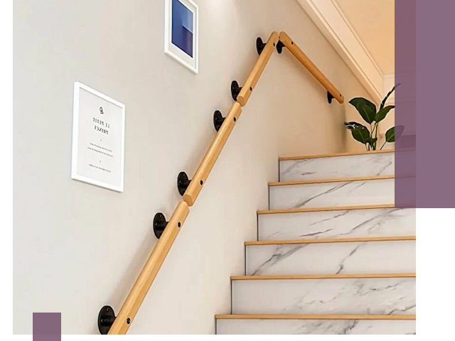 Поручни металлические и деревянные под ключ в Петрозаводске