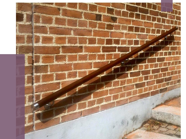 Изготовление пристенных поручней в Петрозаводске от 4415 руб. — ПРОЛЁТ-Птр