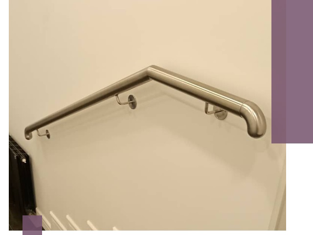 Изготовление пристенных поручней в Петрозаводске под ключ за сроки